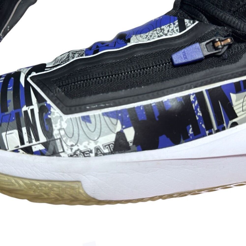Air Jordan Jumpman Hustle 'Dark Concord' Basketball Shoes AQO397-500 Size 9.5 - Picture 16 of 16